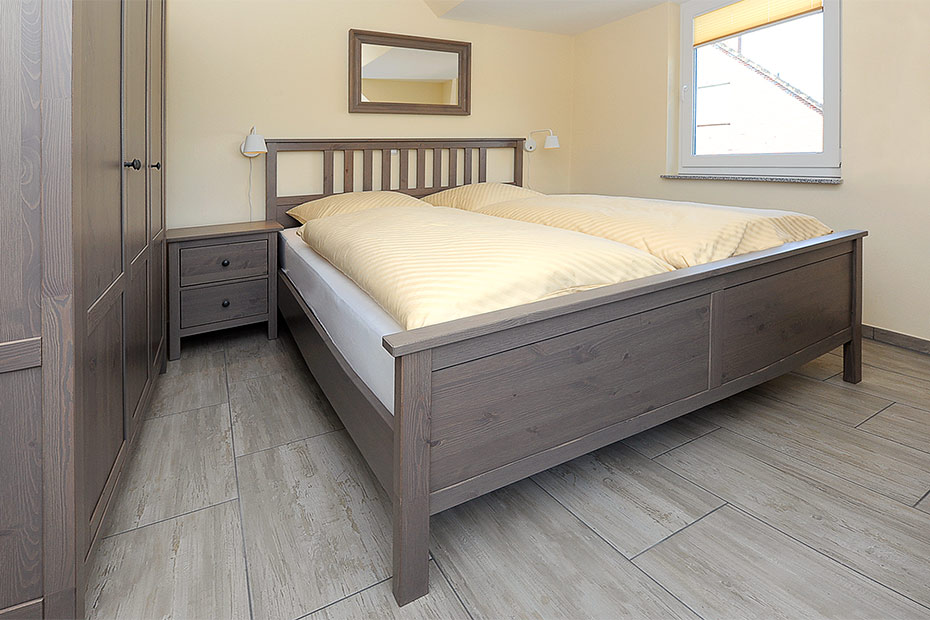 Ferienwohnung „Deichblick“ - Schlafzimmer
