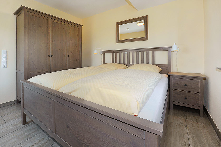 Ferienwohnung „Deichblick“ - Schlafzimmer