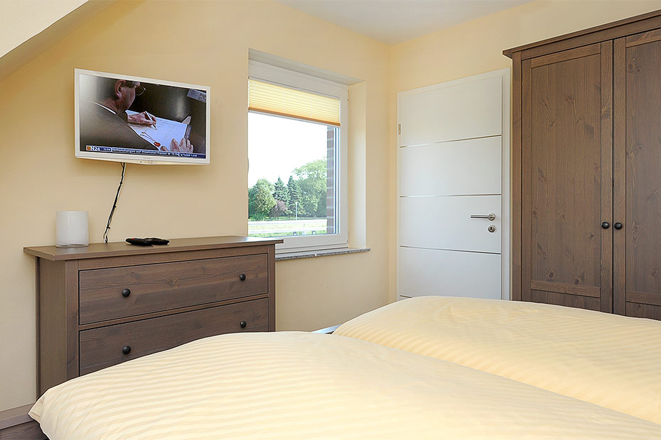 Ferienwohnung „Deichblick“ - Schlafzimmer