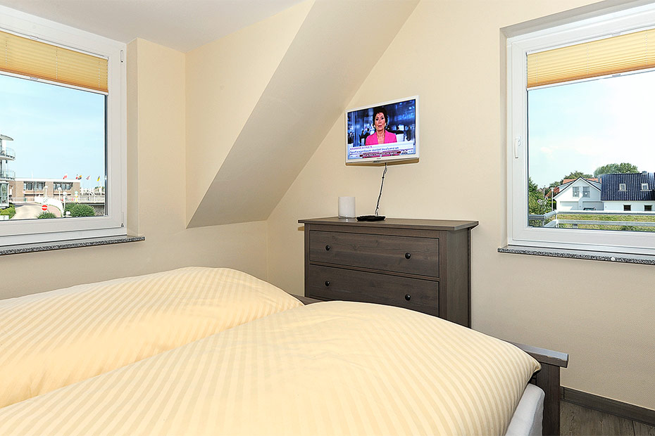 Ferienwohnung „Deichblick“ - Schlafzimmer