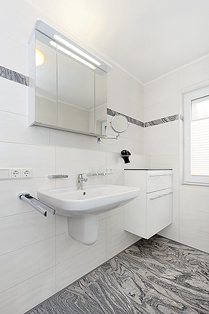 Ferienwohnung „Hamtor“ - Badezimmer