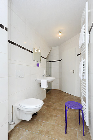 Ferienwohnung „Nordseetor“ - Badezimmer