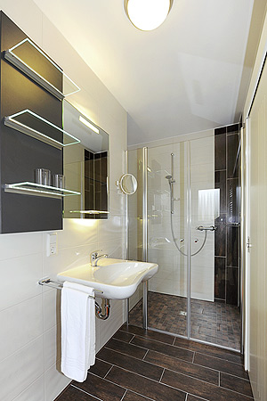 Ferienwohnung „Strandtor“ - Badezimmer