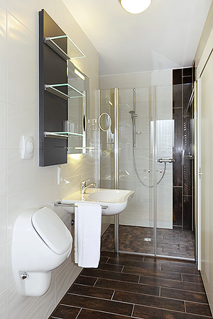 Ferienwohnung „Strandtor“ - Badezimmer