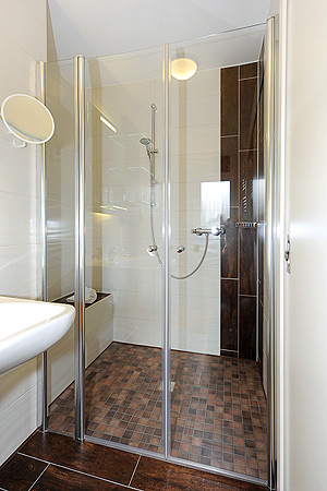 Ferienwohnung „Strandtor“ - Badezimmer