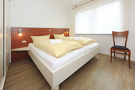 Ferienwohnung „Strandtor“ - Schlafzimmer