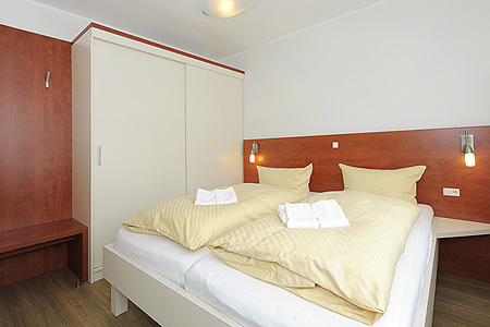 Ferienwohnung „Strandtor“ - Schlafzimmer