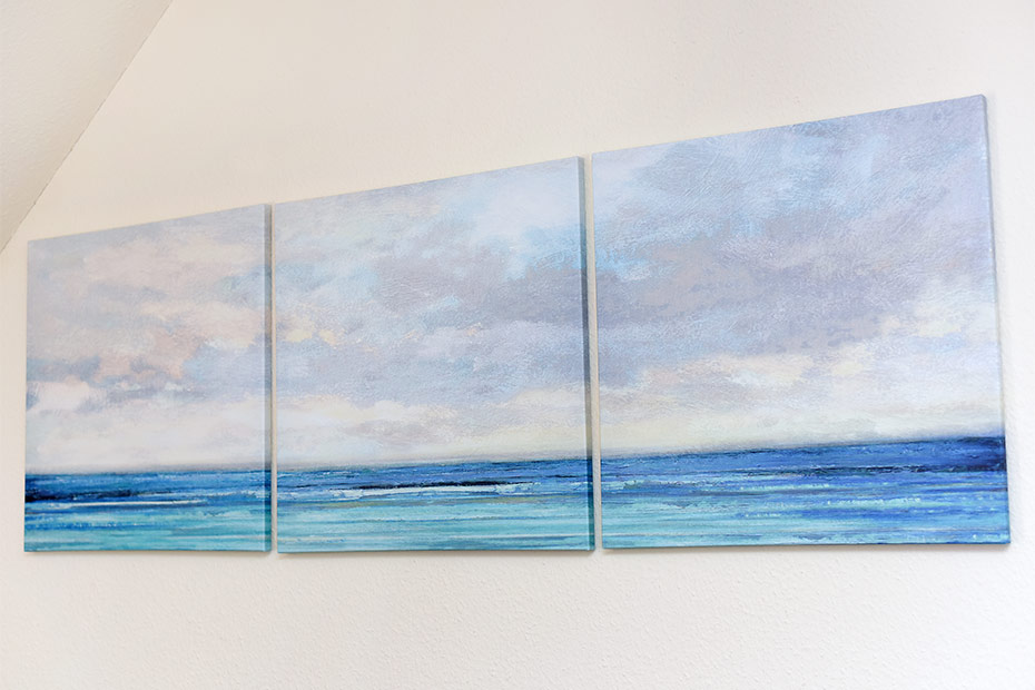 Ferienwohnung „Weitblick“ - Wohnraum mit integrierter Küche