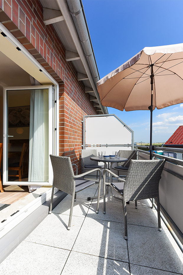 Ferienwohnung „Weitblick“ - Balkon