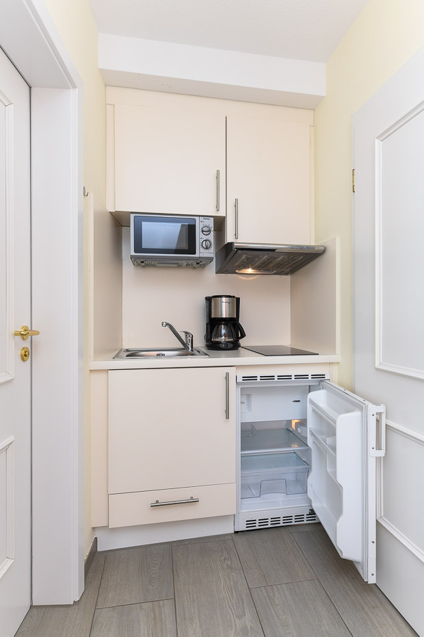 Apartment „Isidora“ - Wohn- und Schlafraum mit integriertem Küchenbereich