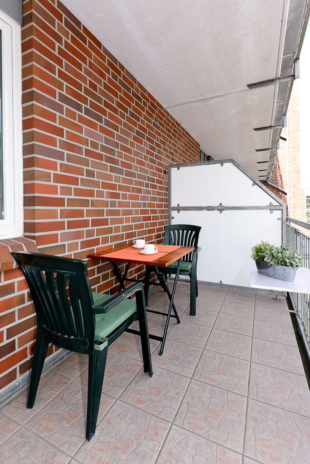 Apartment „Silver“ - Balkon