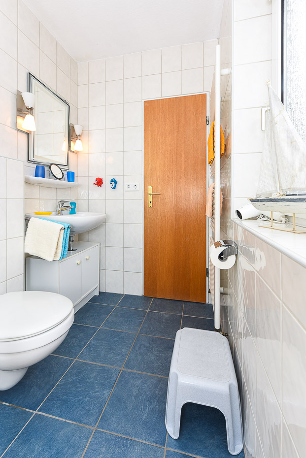 Ferienwohnung „Backbord“ - Badezimmer