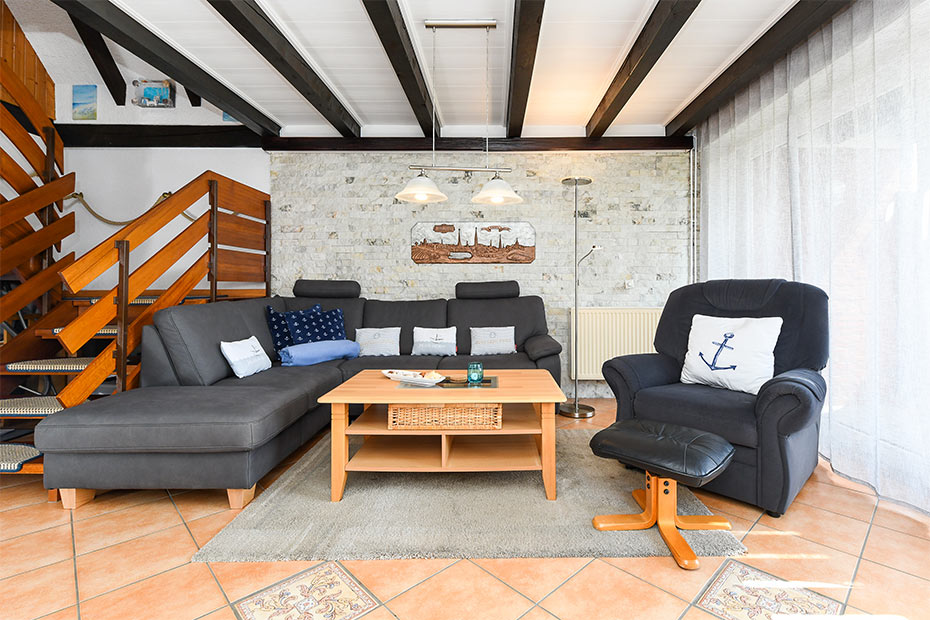 Ferienhaus „Cornelius“ - Wohnzimmer