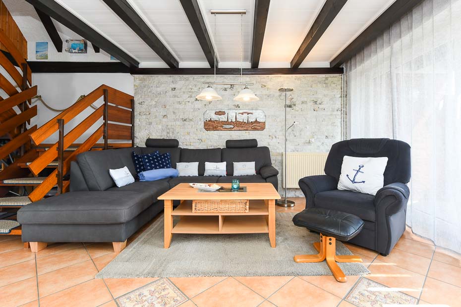 Ferienhaus „Cornelius“ - Wohnzimmer