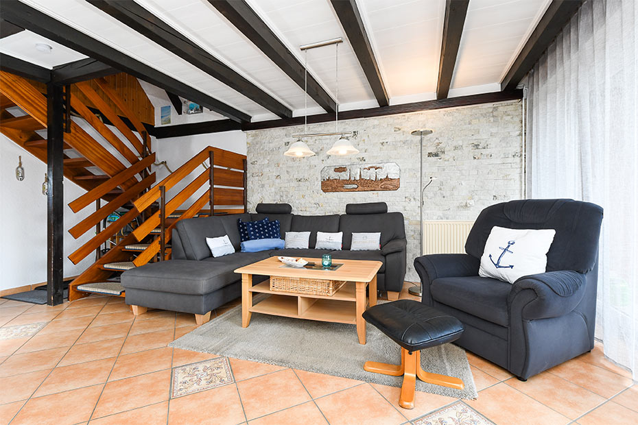 Ferienhaus „Cornelius“ - Wohnzimmer