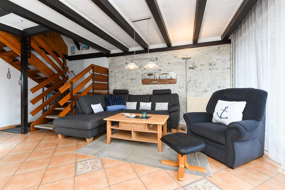 Ferienhaus „Cornelius“ - Wohnzimmer