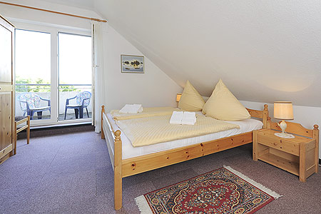 Ferienwohnung „Deichklause“ - Schlafzimmer