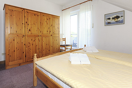Ferienwohnung „Deichklause“ - Schlafzimmer