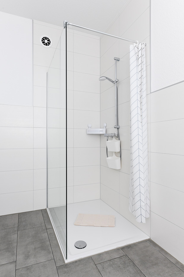 Ferienwohnung „Haus Deichmuschel“ - Badezimmer