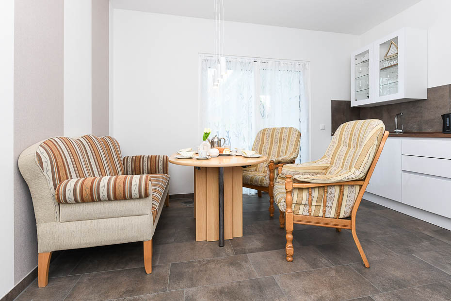 Ferienwohnung „Haus Deichmuschel“ - Wohnküche