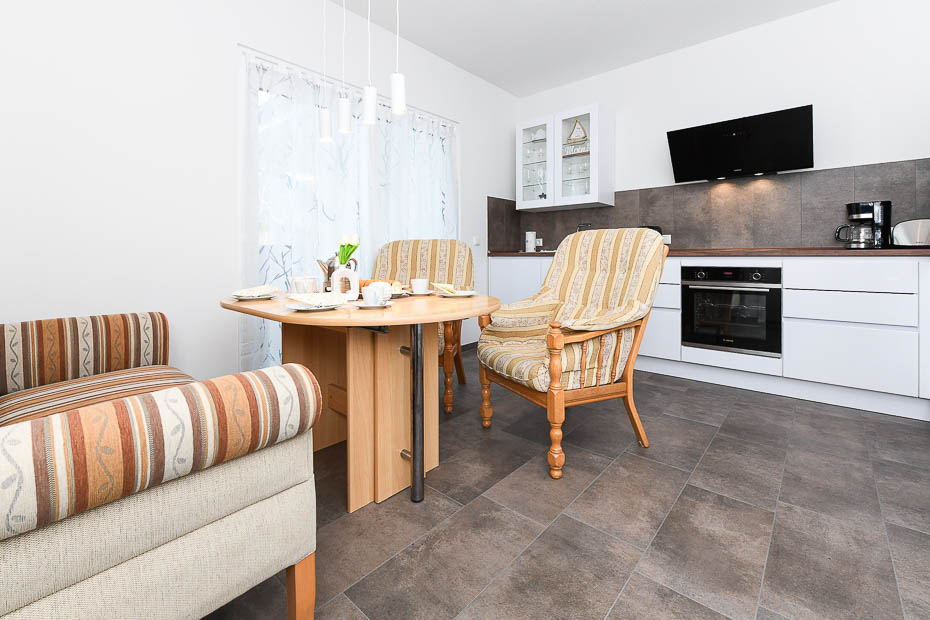 Ferienwohnung „Haus Deichmuschel“ - Wohnküche