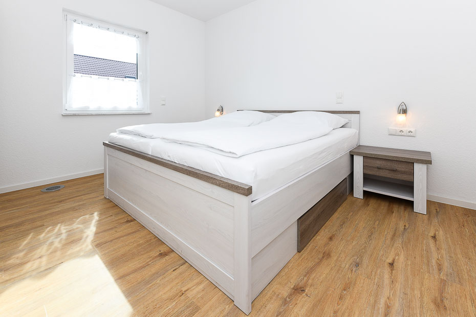 Ferienwohnung „Haus Deichmuschel“ - Schlafzimmer