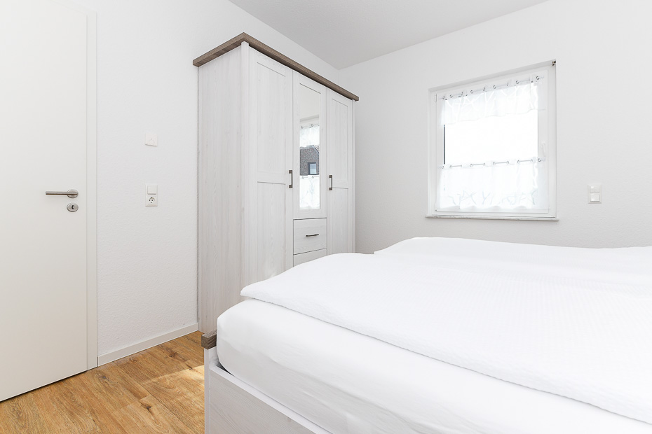 Ferienwohnung „Haus Deichmuschel“ - Schlafzimmer