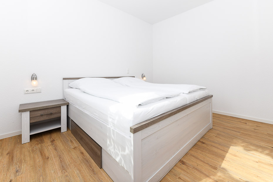 Ferienwohnung „Haus Deichmuschel“ - Schlafzimmer
