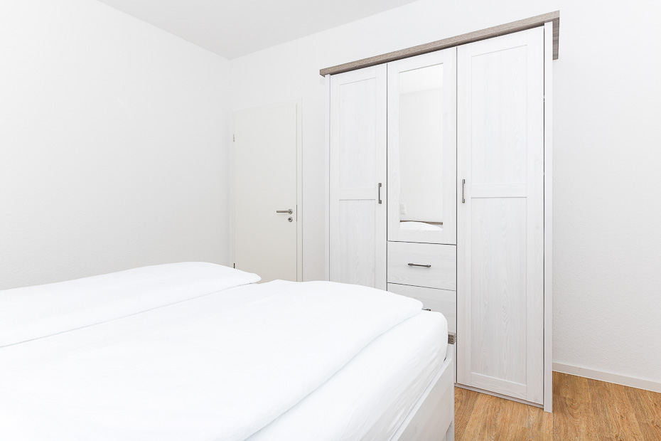 Ferienwohnung „Haus Deichmuschel“ - Schlafzimmer