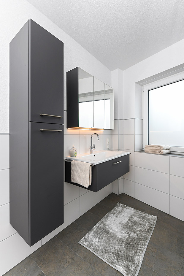 Ferienwohnung „Ebbe“ - Badezimmer