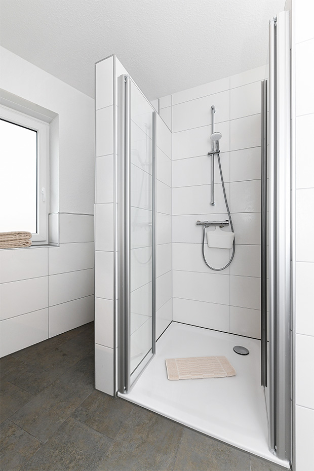 Ferienwohnung „Ebbe“ - Badezimmer