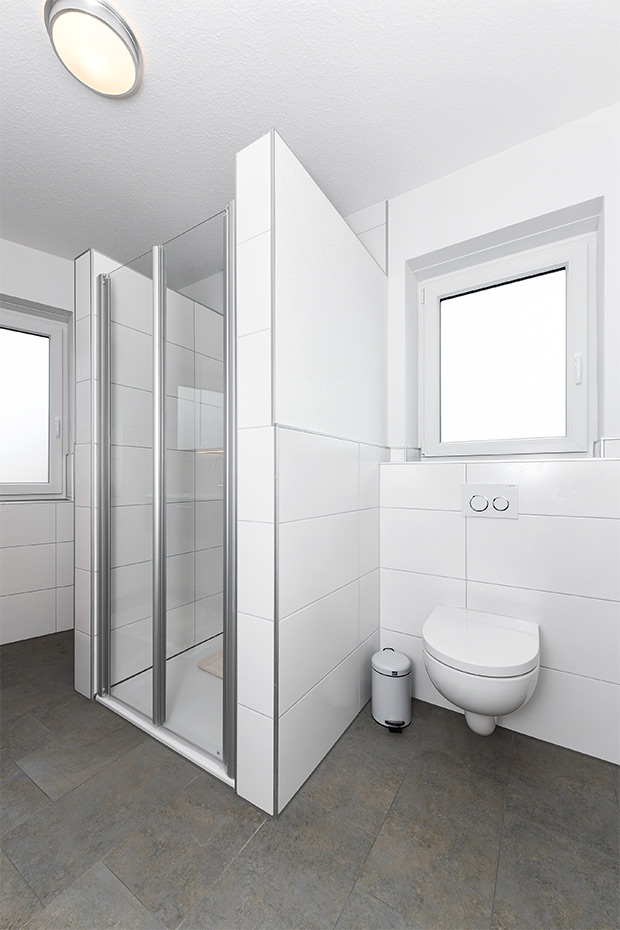 Ferienwohnung „Ebbe“ - Badezimmer