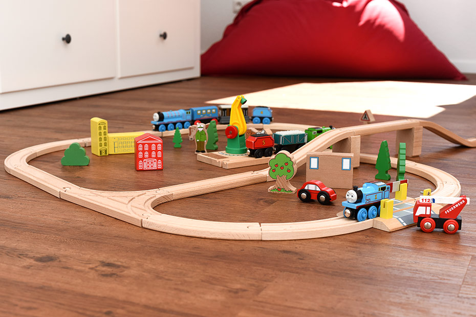 Ferienhaus „Haus Gezeiten“ - Wohn- und Schlafraum (Schlafraum 1)