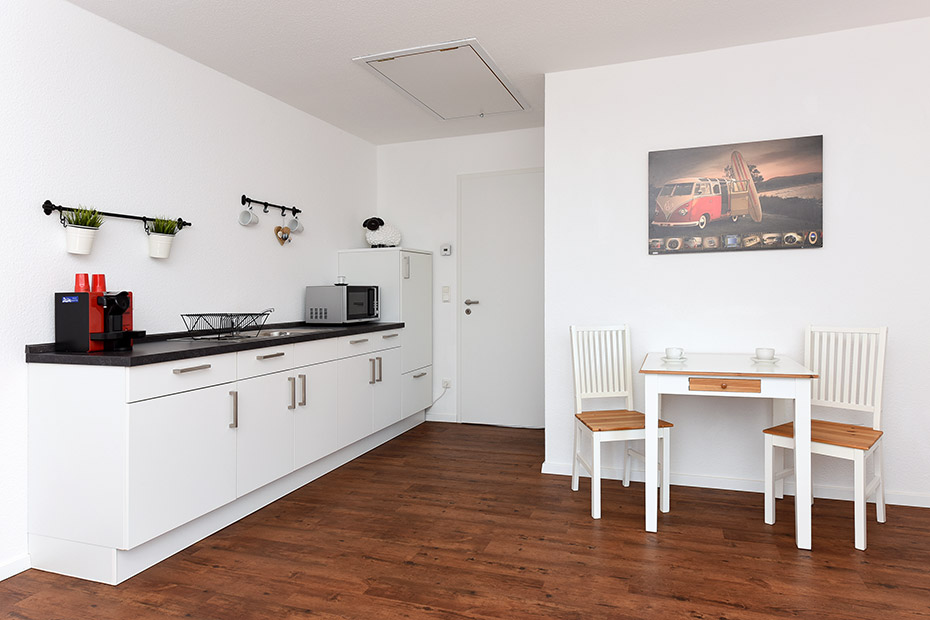 Ferienhaus „Haus Gezeiten“ - Wohn- und Schlafraum (Schlafraum 1)