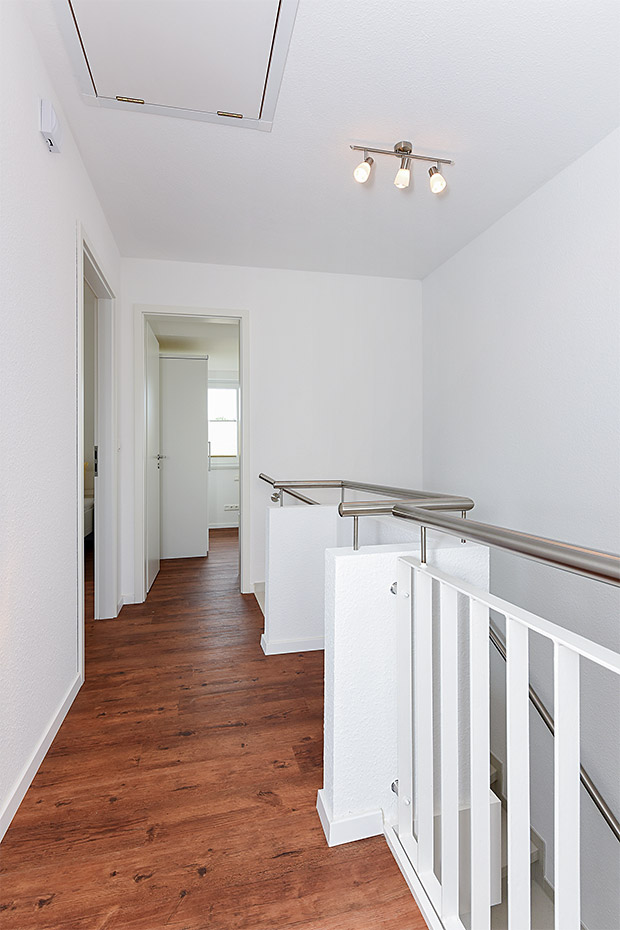 Ferienhaus „Lachmöwe“ - Flur im Obergeschoss