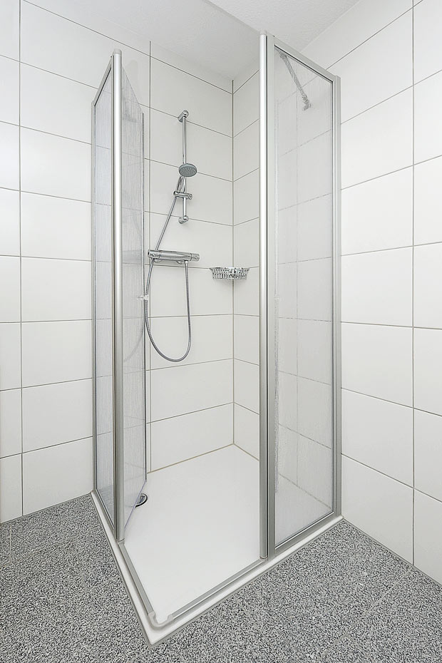 Ferienhaus „Rheintor“ - Badezimmer im Obergeschoss
