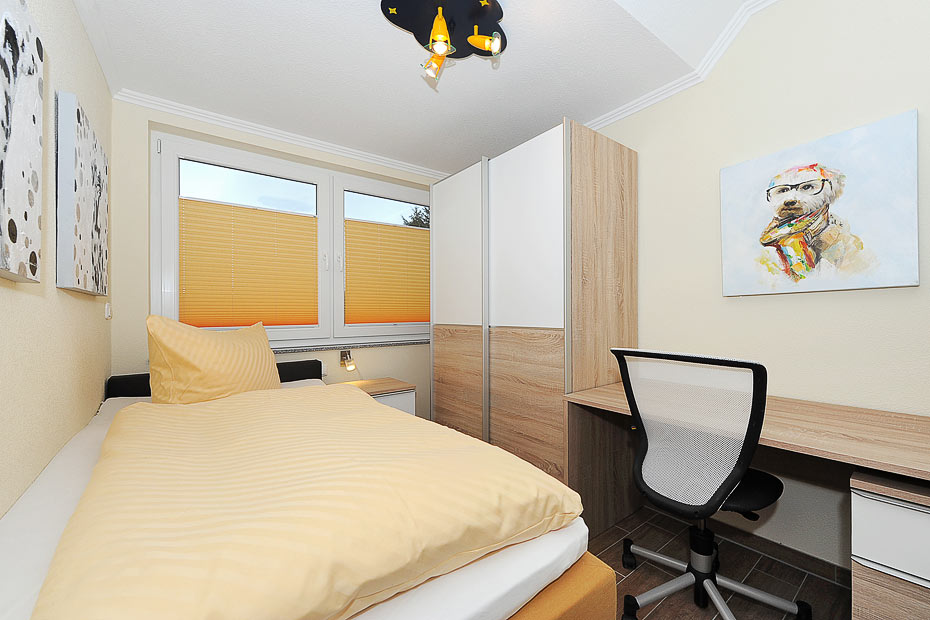 Ferienhaus „Rheintor“ - Schlafzimmer 3/Kinderzimmer
