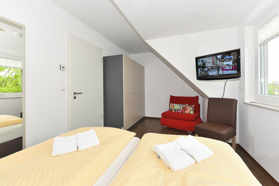 Ferienhaus „Rote Bohne“ - Schlafzimmer 1