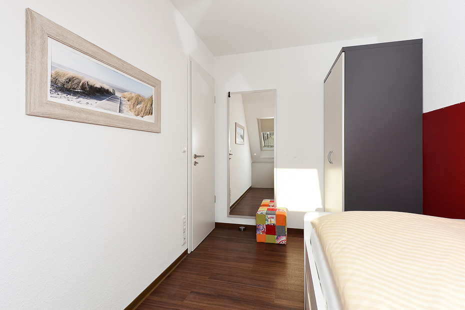 Ferienhaus „Rote Bohne“ - Schlafzimmer 2/Kinderzimmer