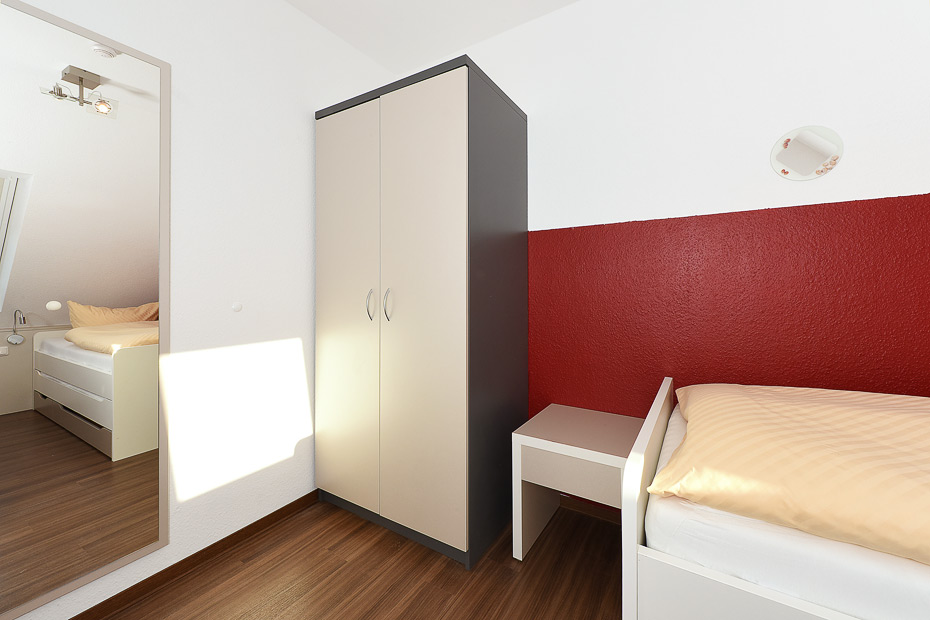 Ferienhaus „Rote Bohne“ - Schlafzimmer 2/Kinderzimmer