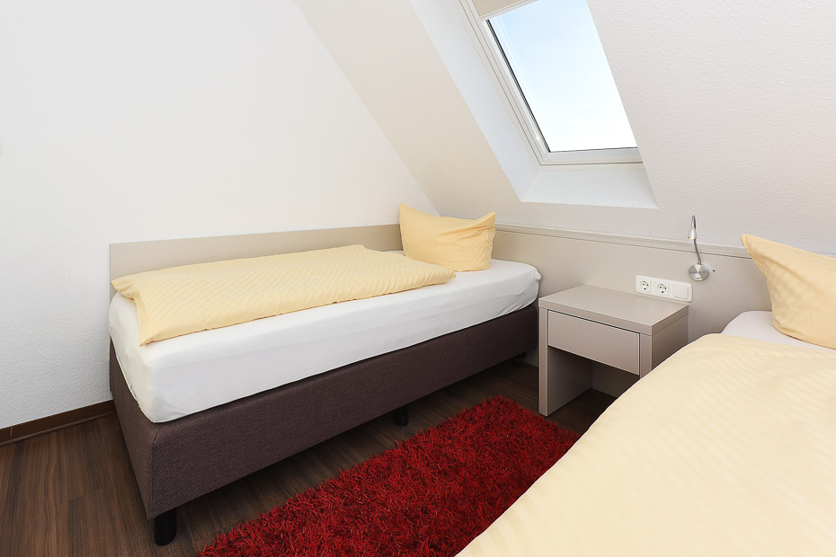 Ferienhaus „Rote Bohne“ - Schlafzimmer 3/Kinderzimmer