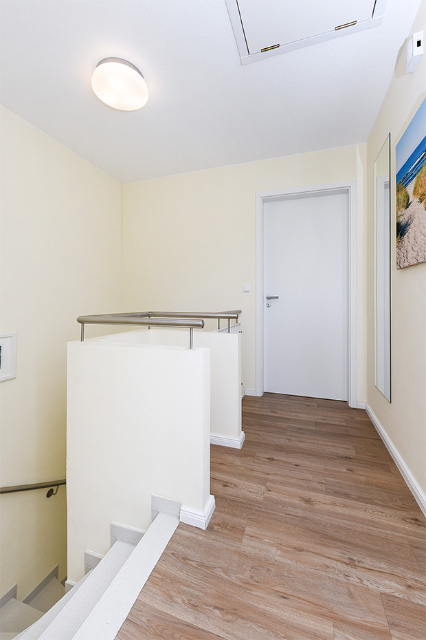 Ferienhaus „Seehuus“ - Flur im Obergeschoss