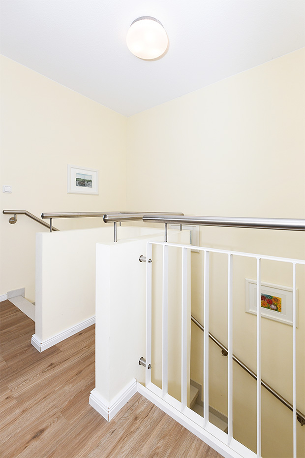 Ferienhaus „Seehuus“ - Flur im Obergeschoss