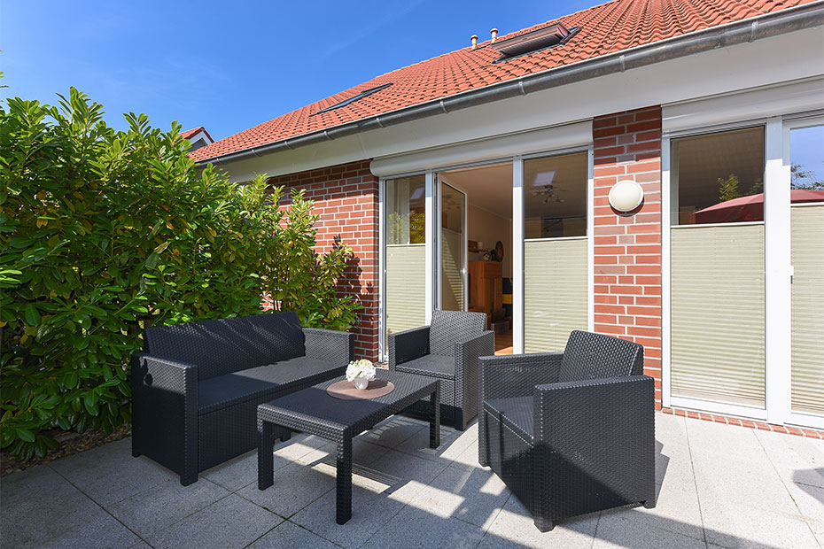 Ferienhaus „Wormser Tor“ - Terrasse