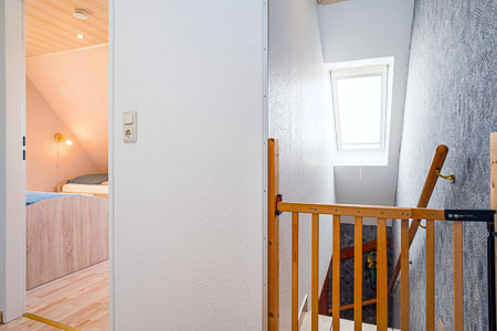 Ferienwohnung 1 - Flur im Obergeschoss