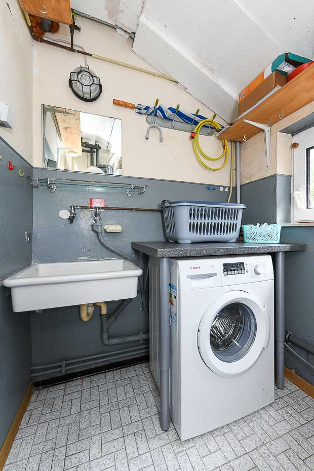 Ferienhaus „Drei Hasen am Deich“ - Hauswirtschaftsraum