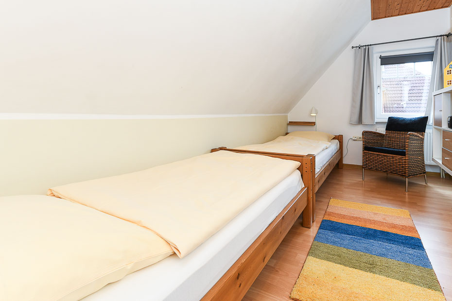 Ferienhaus „Drei Hasen am Deich“ - Schlafzimmer 3/Kinderzimmer