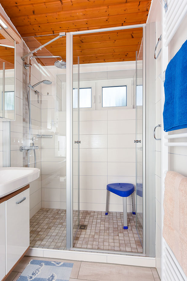 Ferienwohnung „Kleine Perle“ - Badezimmer