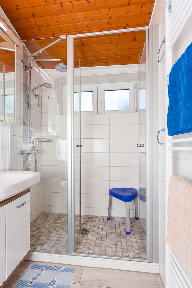 Ferienwohnung „Kleine Perle“ - Badezimmer