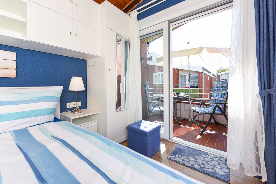 Ferienwohnung „Kleine Perle“ - Schlafzimmer